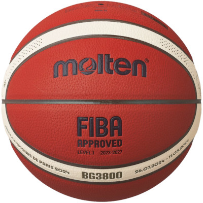 Piłka koszykowa Molten FIBA Igrzyska Olimpijskie 2024 B7G3800-2-S4F