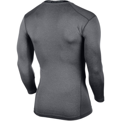 Koszulka męska Nike Pro Cool Compression LS Top szara 703088 091