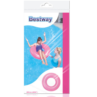 KOŁO DO PŁYWANIA BESTWAY SPLASH & PLAY FLUO 91cm 36077-0689