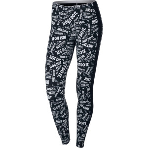 LEGGINSY NIKE W NSW CLUB PRNT 853960 100