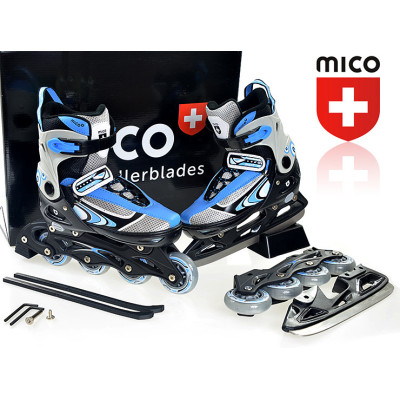 ŁYŻWOROLKI MICO RIDER 2w1