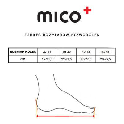 ŁYŻWOROLKI MICO RIDER 2w1