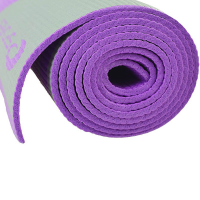 Mata do Yogi Spokey Satya III 172x61x0,4cm fioletowo szara 836698