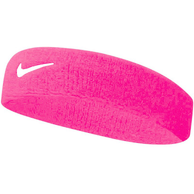 Opaska na głowę Nike Swoosh różowa NN07639