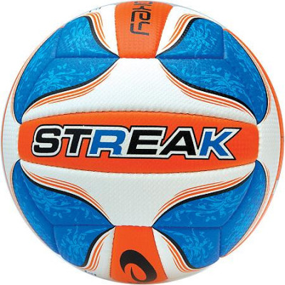 Piłka siatkowa Spokey Streak II niebiesko pomarańczowa 834037