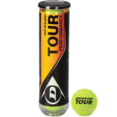 Piłki do tenisa ziemnego Dunlop Pro Tour Performance 4szt