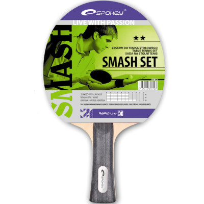 Zestaw rakiet do ping ponga Spokey Smash Set 81812