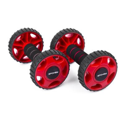 Wałek podwójny z dwoma kółkami Spokey Double Wheel II 921025