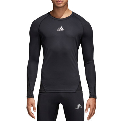 Koszulka męska adidas Alphaskin Sport LS Tee czarna CW9486