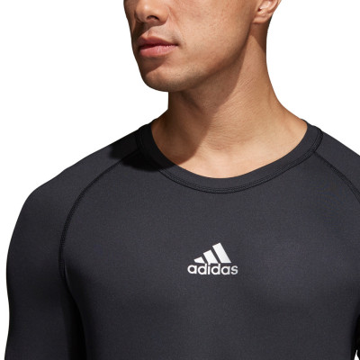 Koszulka męska adidas Alphaskin Sport LS Tee czarna CW9486