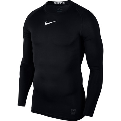 Koszulka męska Nike Pro Top Compression Crew LS czarna 838077 010