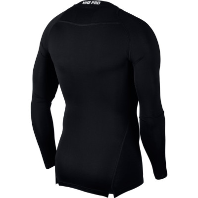 Koszulka męska Nike Pro Top Compression Crew LS czarna 838077 010