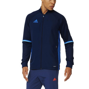 BLUZA adidas CONDIVO 16 TRAINING TOP granatowo/niebieska /AB3066