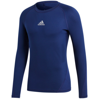 Koszulka męska adidas Alphaskin Sport LS Tee granatowa CW9489