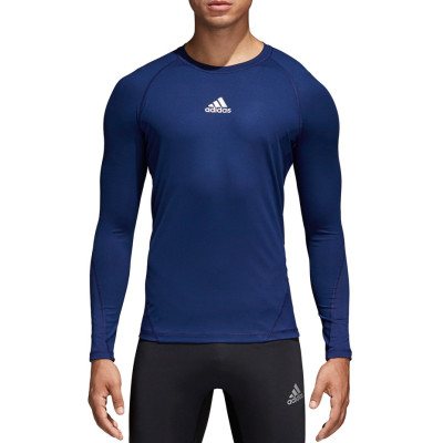 Koszulka męska adidas Alphaskin Sport LS Tee granatowa CW9489