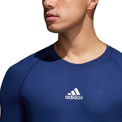 Koszulka męska adidas Alphaskin Sport LS Tee granatowa CW9489