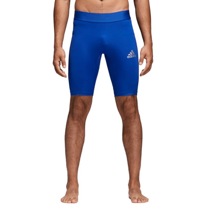 Podspodenki męskie adidas Alphaskin Sport Short Tight niebieskie CW9458