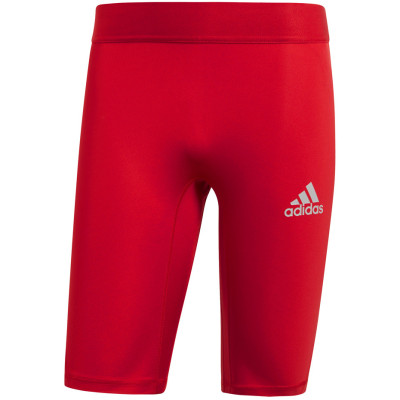 Podspodenki męskie adidas Alphaskin Sport Short Tight czerwone CW9460