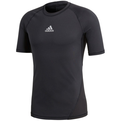 Koszulka męska adidas Alphaskin Sport SS Tee czarna CW9524