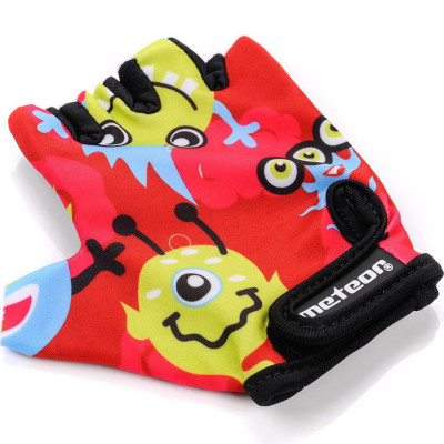 Rękawiczki rowerowe Meteor Kids Monsters JR 24178-24179-24180