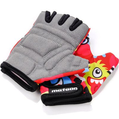 Rękawiczki rowerowe Meteor Kids Monsters JR 24178-24179-24180