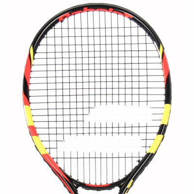 Rakieta do tenisa Ziemnego Babolat Falcon Strung G3 czarno czerwona żółta 153643