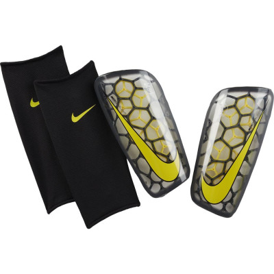 Ochraniacze piłkarskie Nike Mercurial Flylite GRD czarno żółte SP2121 060