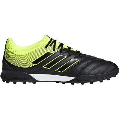 Buty piłkarskie adidas Copa 19.3 TF czarno żółte BB8094