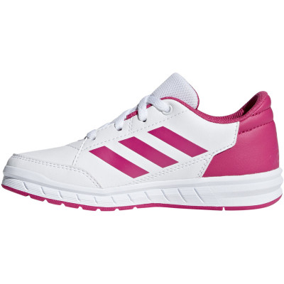 Buty dla dzieci adidas AltaSport K biało różowe D96870