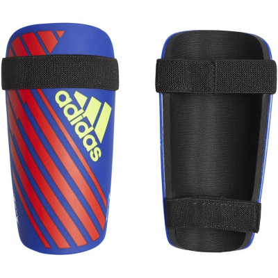 Ochraniacze piłkarskie adidas X Lite Guard niebiesko czerwono żółte DN8609