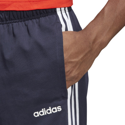 Spodnie męskie adidas Essentials 3 Stripes Tapered Pant SJ OH granatowe DU0457