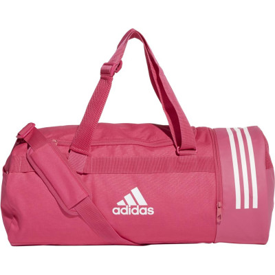 Torba adidas Convertible 3 Stripes Duffel Bag M różowa DT8658