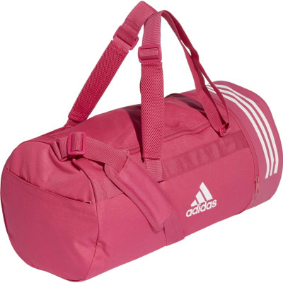 Torba adidas Convertible 3 Stripes Duffel Bag M różowa DT8658