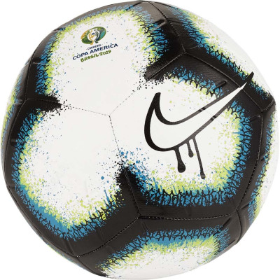 Piłka nożna Nike Copa America Strikebiało-czarna SC3908 100