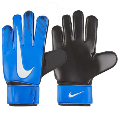 Rękawice bramkarskie Nike GK Match FA18 niebiesko-czarne GS3370 410