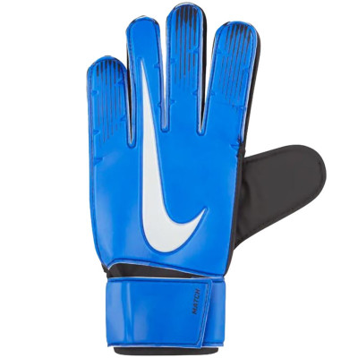 Rękawice bramkarskie Nike GK Match FA18 niebiesko-czarne GS3370 410