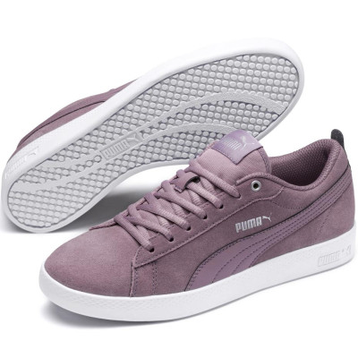 Buty damskie Puma Smash Wns v2 SD różowe 365313 12