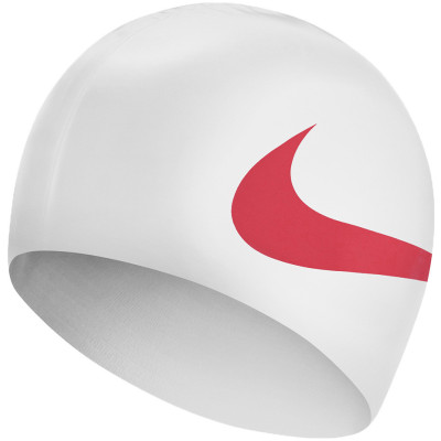 Czepek pływacki Nike Os Big Swoosh biały NESS8163-633