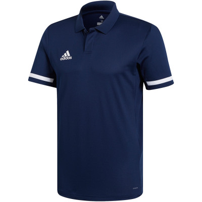 Koszulka męska adidas Team 19 Polo granatowa DY8806