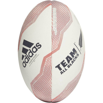 Piłka do gry w rugby adidas NZRU R Ball biała DN5543