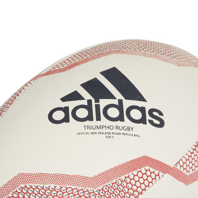 Piłka do gry w rugby adidas NZRU R Ball biała DN5543