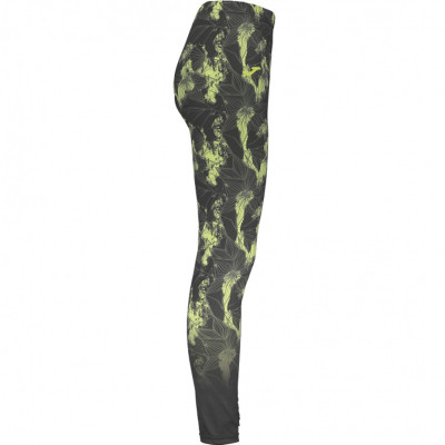 Legginsy damskie Joma Long Tight Grafity czarno żółte 900342.100