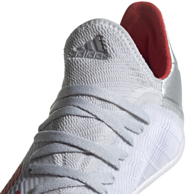 Buty piłkarskie adidas X 19.3 IN JR srebrne F35355