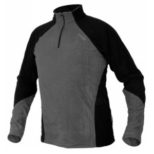 BLUZA POLAR HI-TEC ERAZM DK GREY/BLACK