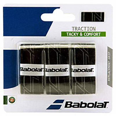 Owijka Babolat Traction czarne 3szt 139361