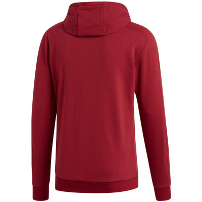 Bluza męska adidas M Brilliant Basic Hoody czerwona EI4637