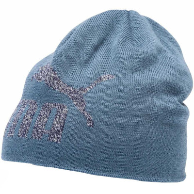 Czapka Puma Ess Logo Beanie niebieska 022330 07