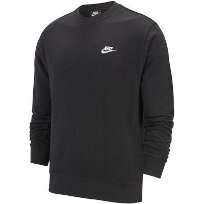 Bluza męska Nike NSW Club Crew FT czarna BV2666 010