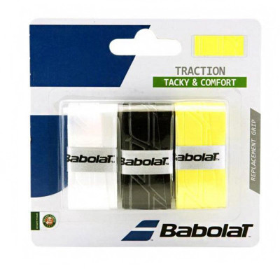 Owijka Babolat Traction 3szt 3 kolory 653043 139362