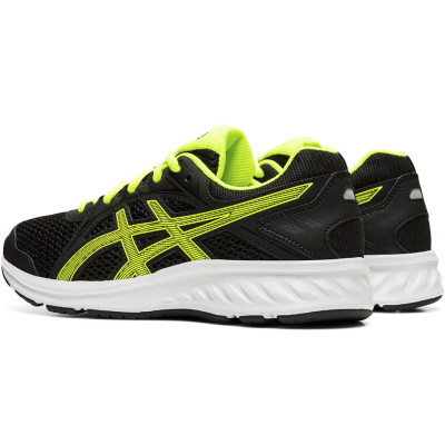 Buty dla dzieci Asics Jolt 2 GS czarno-limonkowe 1014A035 003